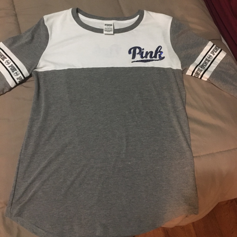 VS Pink 3/4 Sleeve Shirt